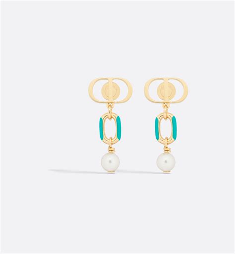 Women's Dioriviera Petit CD Earrings .